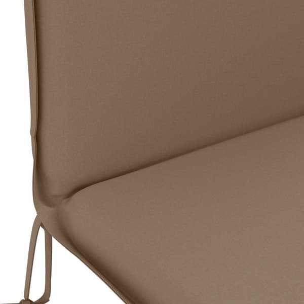 Solsängkudde GEMERT 100% Polyester Taupe 55 x 135 x 6 cm