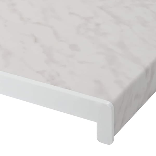 Fönsterbräda Marmor Text 160 x 45 x 4,5 cm PVC