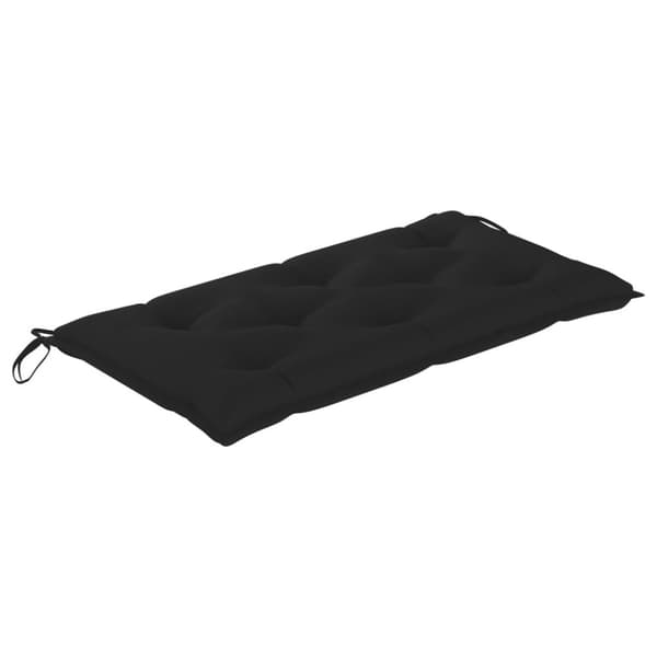 2-sits hammock med palmblad och dyna bambu 202 cm