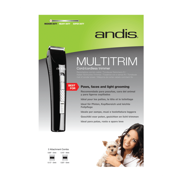 Multitrim detaljtrimmer Svart