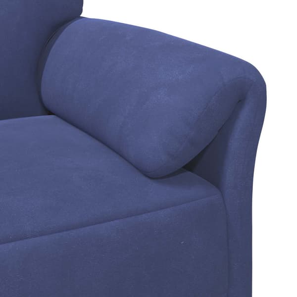 2-sits soffa Polisblå 138 x 83 x 95 cm Sammet