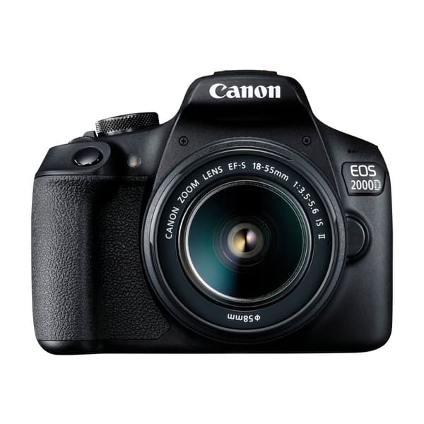 Canon EOS 2000D - digitalkamera EF-S 18-55mm III-lins