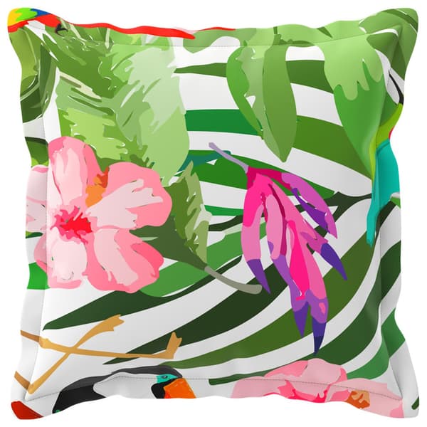 Kuddöverdrag 12 st HOUTEN Svart 50 x 50 cm Polyester
