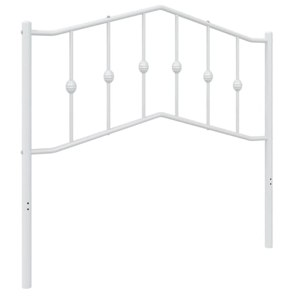 Ersättningsgavel metall vit 100 cm