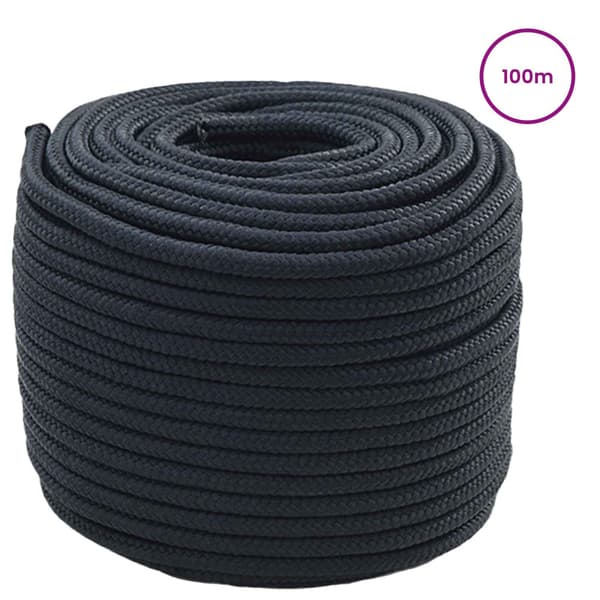 Båtsnöre Kungsblå 100 m Polyester