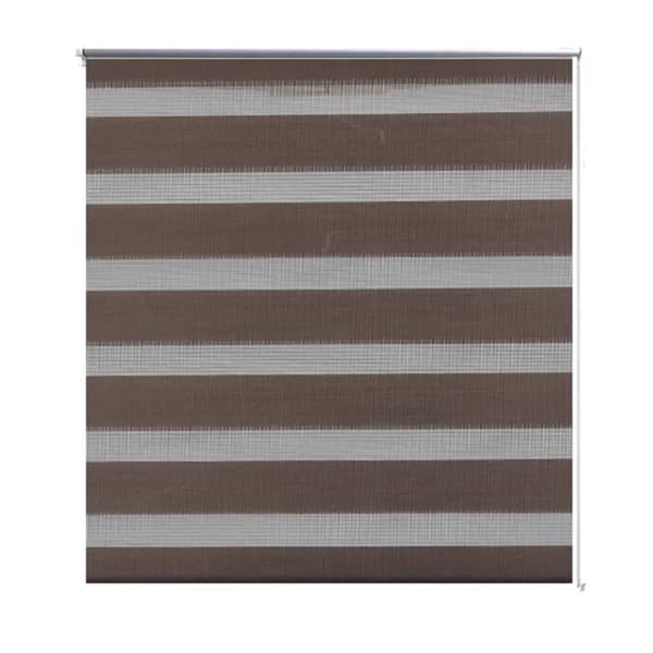 Zebragardin 80,9x175 cm Tygbredd 76,7 cm kaffe