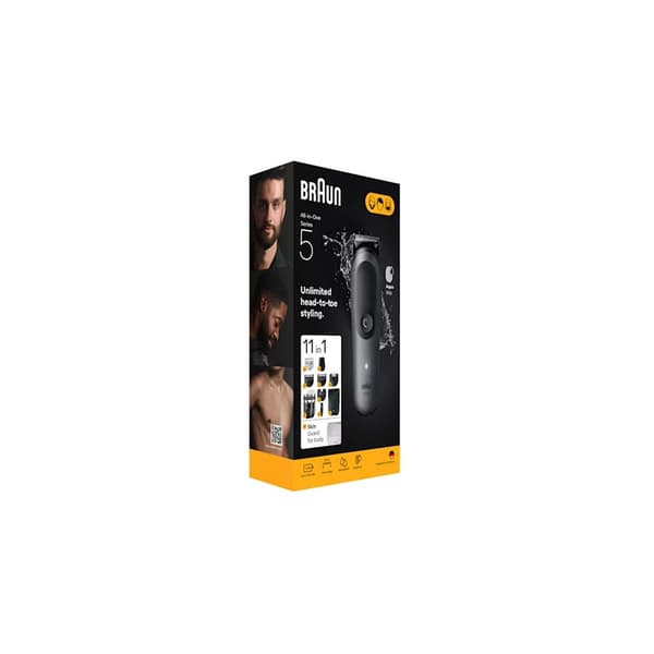 Braun All-in-One Series 5 AIO5560 - trimmer - grå