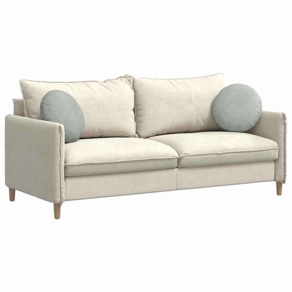 Sittkuddar 2 pcs Ljusgrå Ø 40 x 13 cm Sammet