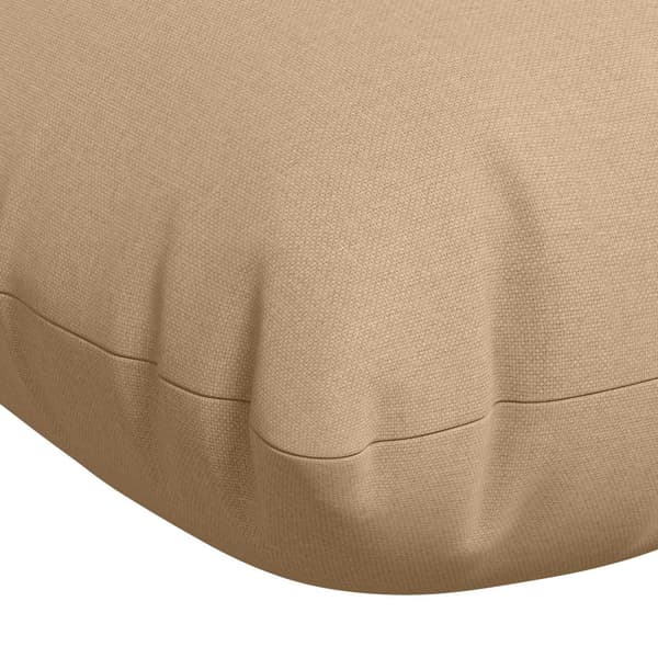2-delade Bänk Kuddar VIANEN 100% Polyester Sand