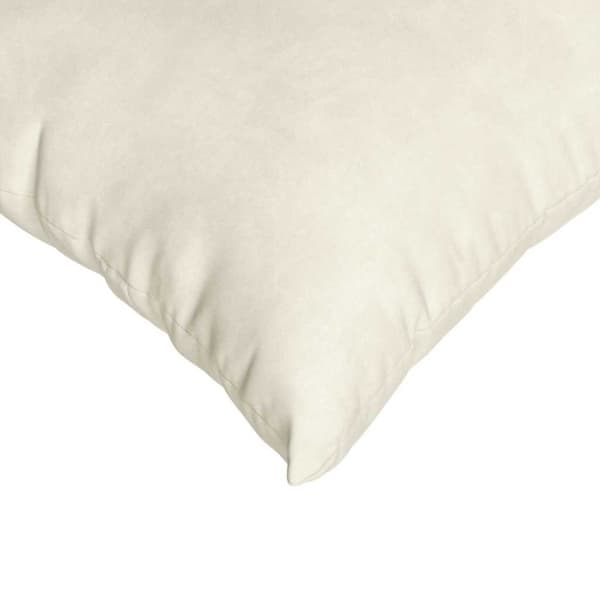 Sofakuddar 2 pcs Kräm 60 x 40 cm Kordread tyg
