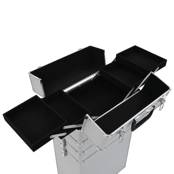 Sminklåda aluminium silver
