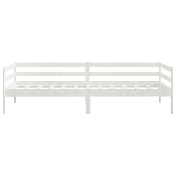 Dagbädd vit massiv furu 90x200 cm