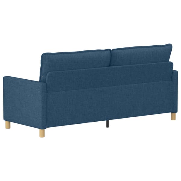 Soffa Blå Tyg