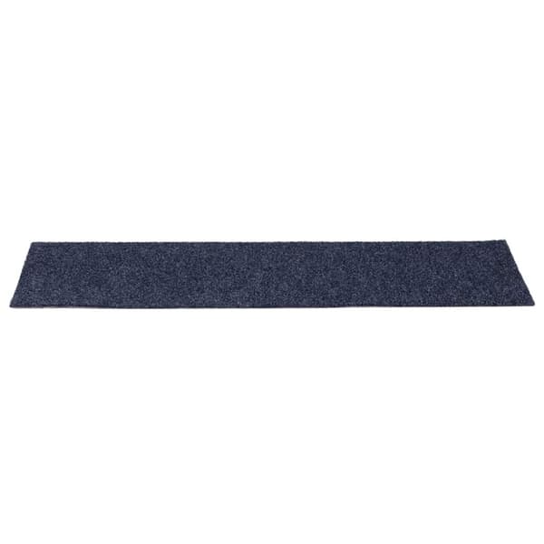 Trappmattor självhäftande 30 st 76x20 cm gråblå rektangulära