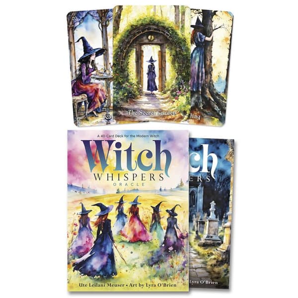 Witch Whispers Oracle: A 40-Card Deck for the Modern Witch