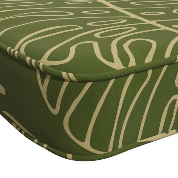 2-delade Bänk Kuddar VUGHT 2 st 100% Polyester Bladdesign