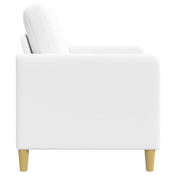 Soffa med förvaring Vit 72 x 78 x 87 cm Polyester