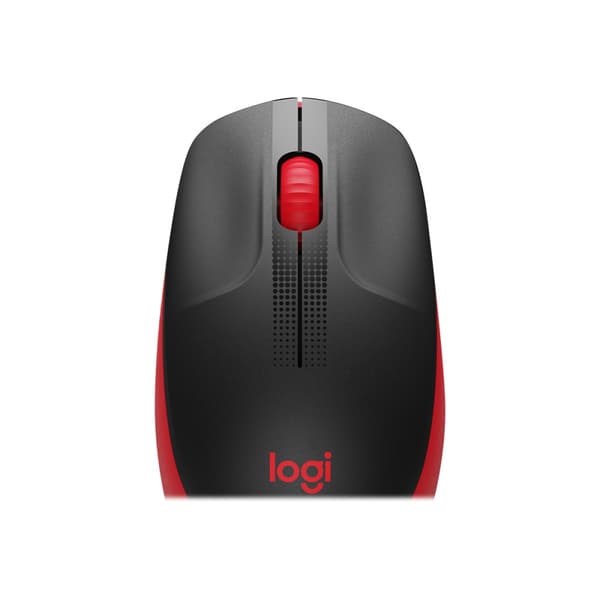 Logitech M190 - mus - röd
