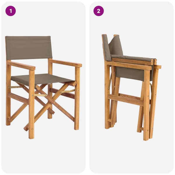 Matstol 56 x 54 x 87 cm 100% Polyester Solid-Teak