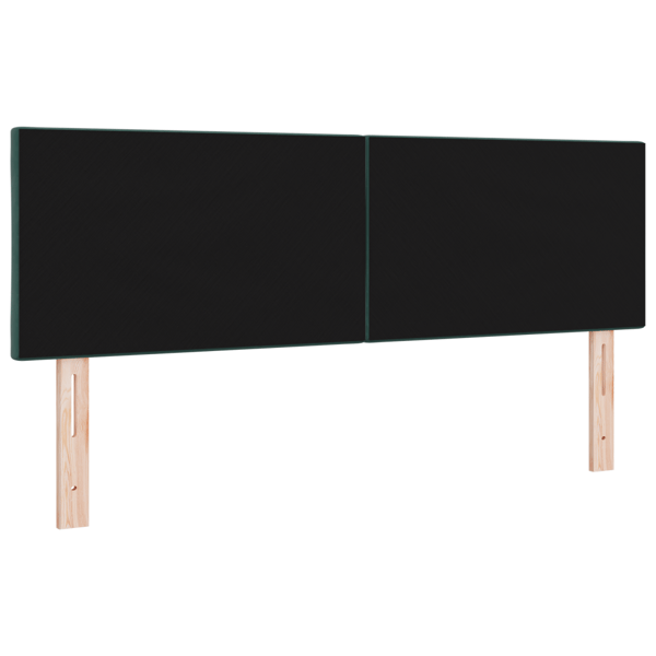 LED huvuddyna Mörkgrön 144 cm Sammet