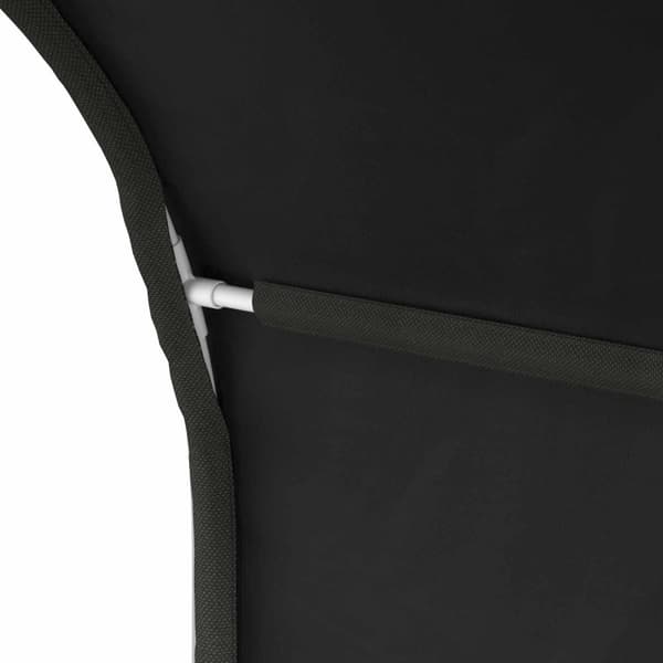 Sängtunnel 2 pcs Svart 211 x 52,5 x 2 cm Polyester
