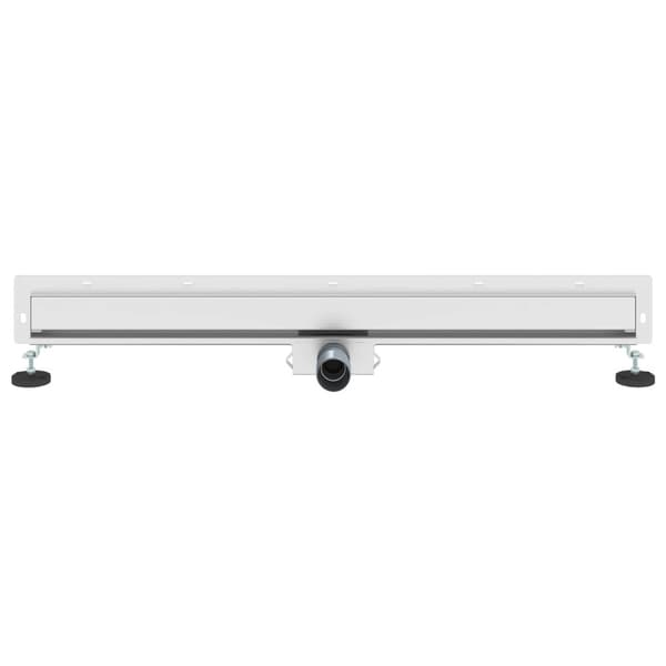 Väggmonterat duschavlopp Silver 90 cm Rostfritt Stål 304
