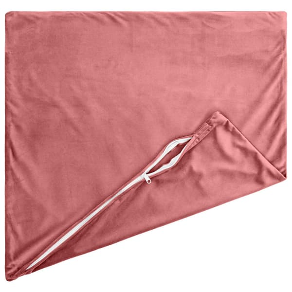 Kuddöverdrag 6 st HEERLEN Rosa 65 x 65 cm Sammet