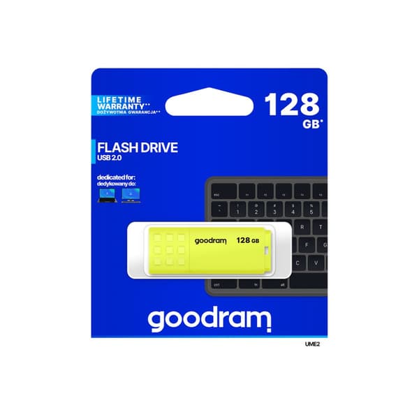 GOODRAM UME2 - USB flash-enhet - 128 GB