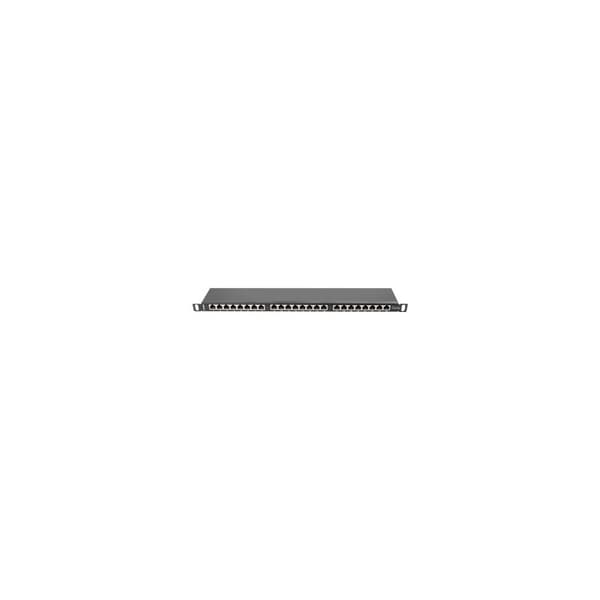 Lanberg PPS5-0024-B - patch-panel - 0.5U - 19"