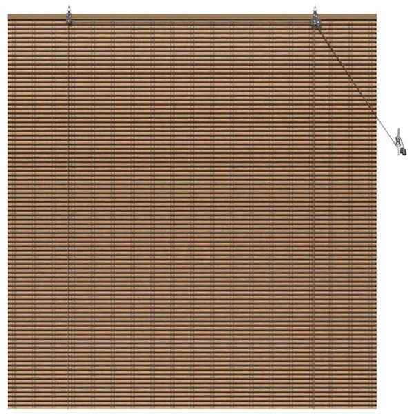 Rullgardin Brun 140 x 160 cm Bambu