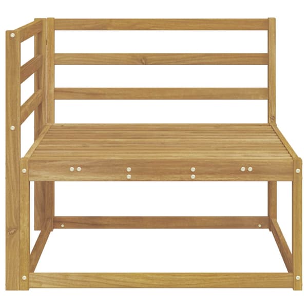 Utomhus Hörnsoffa Vit 83 x 83 x 73 cm
