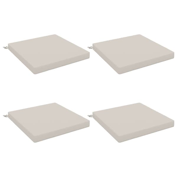 4-delade Sittdynor SOEST 4 st 100% Polyester Vit 70 x 70 x 7 cm