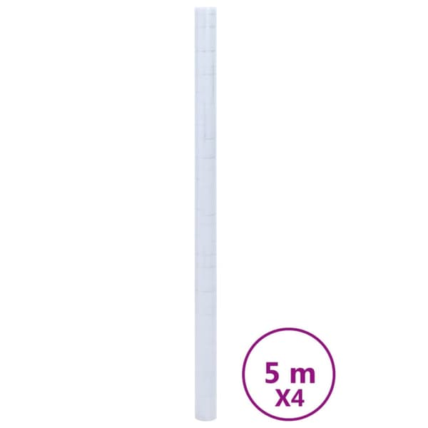 Fönsterfilmer 4 st frostat stjärnmönster PVC