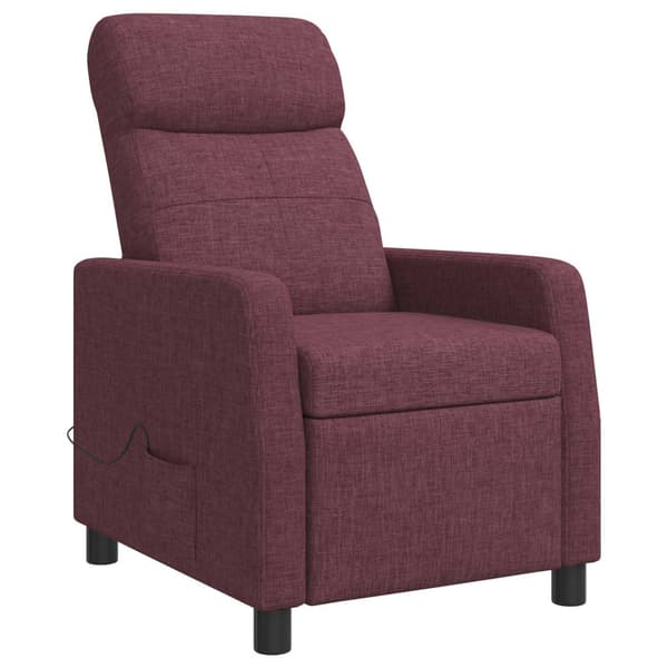 Massagefåtölj Lila Tyg