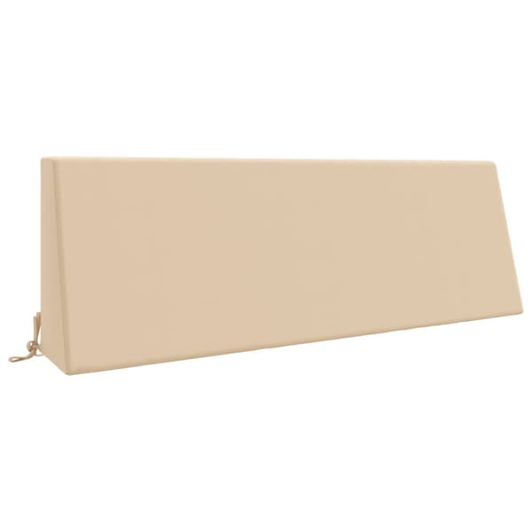 Ryggkudde SOEST 100% Polyester Gräddvit 120 x 20 x 40 cm