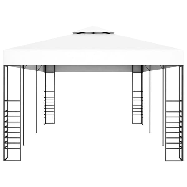 Paviljong 6x3 m vit