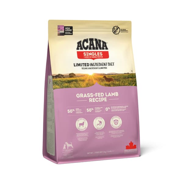 Grass-Fed Lamb Torrfoder för hund 2kg