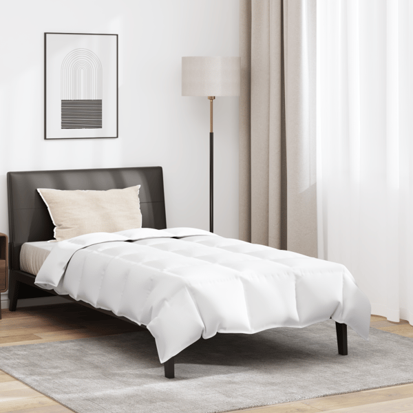 Sommar Duvet med kudde 2 pcs Vit Dunfjäder