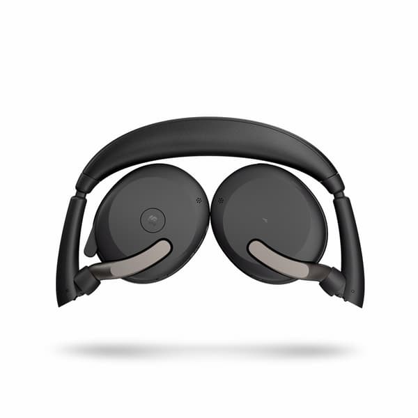 Jabra Evolve2 65 Flex MS Stereo - headset - USB-A - med trådlös laddningsplatta