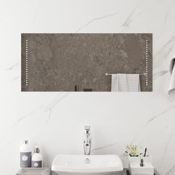 Badrumsspegel LED 40x90 cm