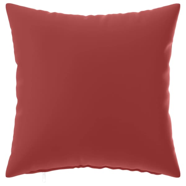 Kuddöverdrag 12 st HEERLEN Vinröd 50 x 50 cm Polyester