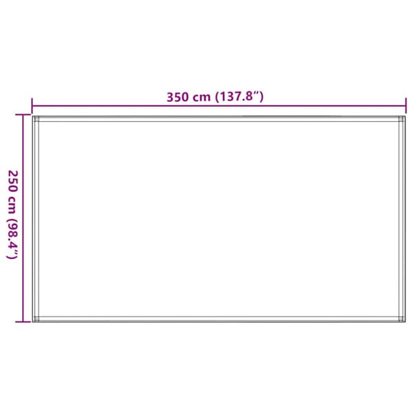 Tältmatta 250x350 cm beige