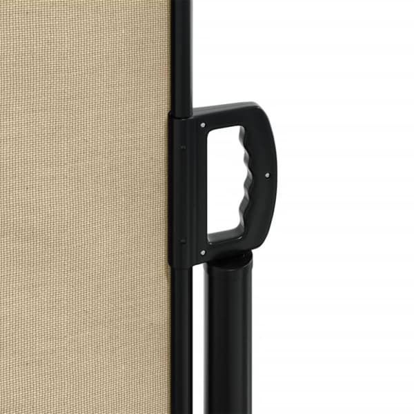 Indragbar sidomarkis beige 220x500 cm