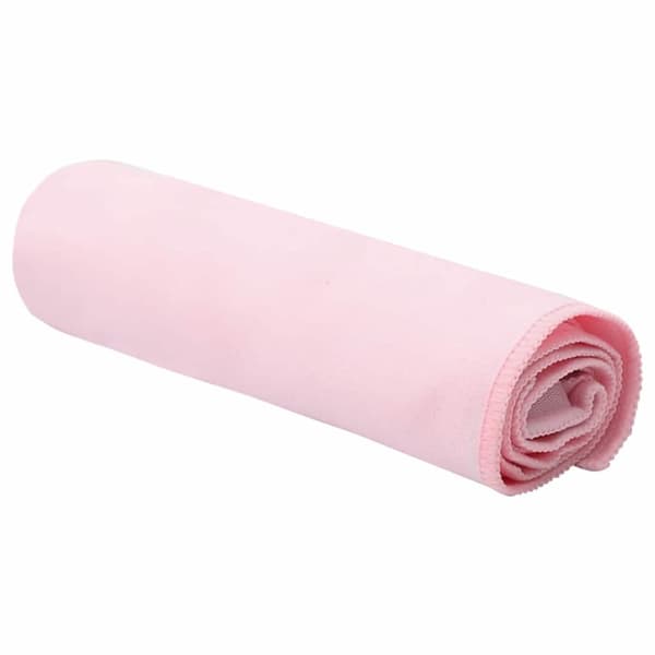 Sporthanddukar 2 pcs Rosa 50 x 30 cm Polyester och polyamid