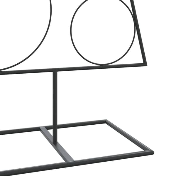 Julgran i metall svart 150 cm