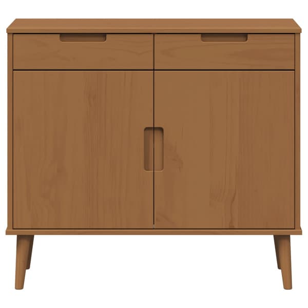 Sideboard MOLDE Karamell 90 x 40 x 80 cm