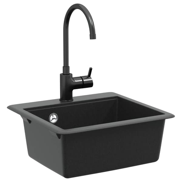 Diskho Svart 470 x 440 mm Granit