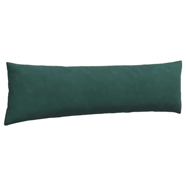 Sofakuddar 2 pcs Mörkgrön 145 x 40 cm Kordread tyg