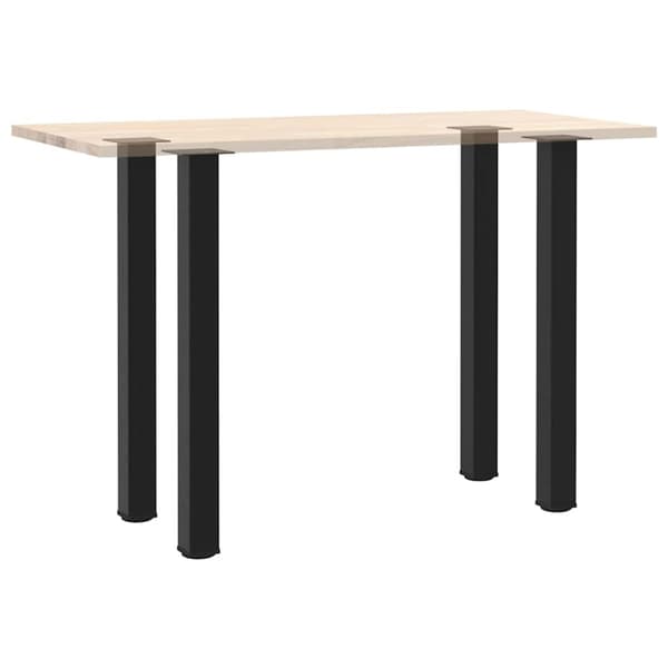 Barbordsben 4 st svarta 90-92 cm stål
