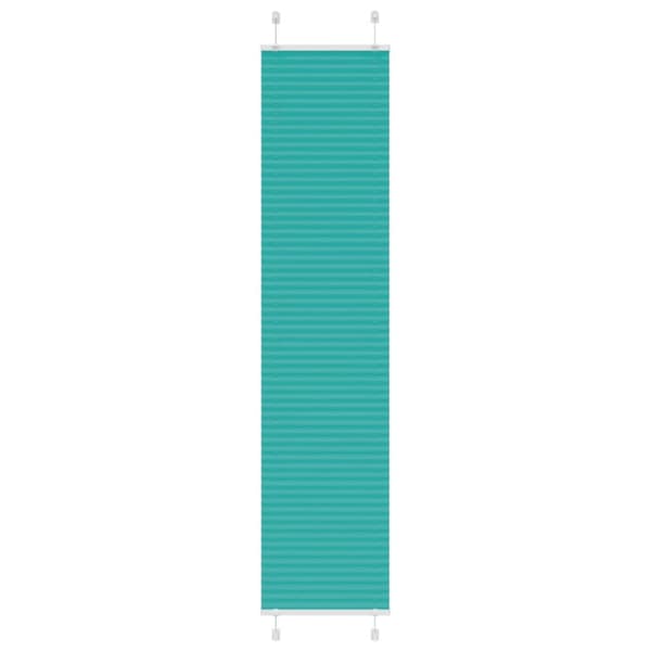Plisserad persienn bensingrön 50x200cm tyg bredd 49,4cm